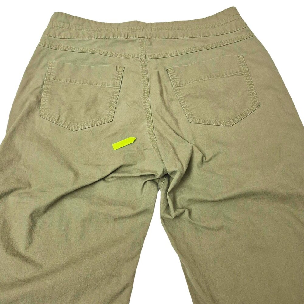 Vintage Lee Just Below The Waist Light Green Capri Pants, Stretch, Women's 10M - Picture 8 of 11